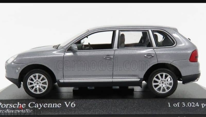 Porsche Cayenne V6 diecast car model 1;43 1