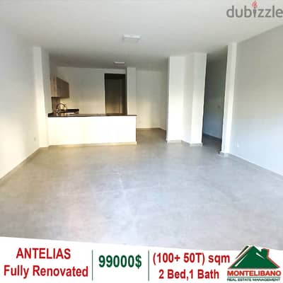 100 Sqm Apartment for sale in Antelias with 50 sqm terrace !!!