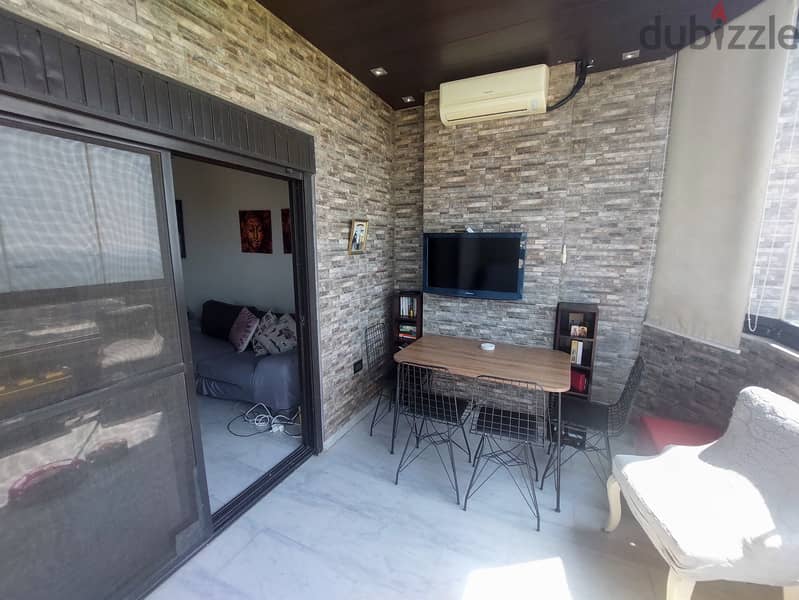 130 SQM Furnished Apartment for Rent in Dbayeh, Metn with Sea View 2