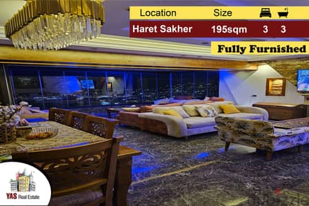 Haret Sakher 195m2 | Fully Furnished | Decorated | Astonishing View|PA