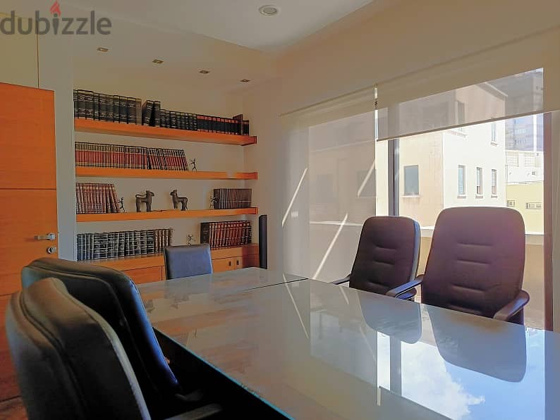 175 SQM Semi-Furnished Office for Rent in Saifi Village, Beirut 1