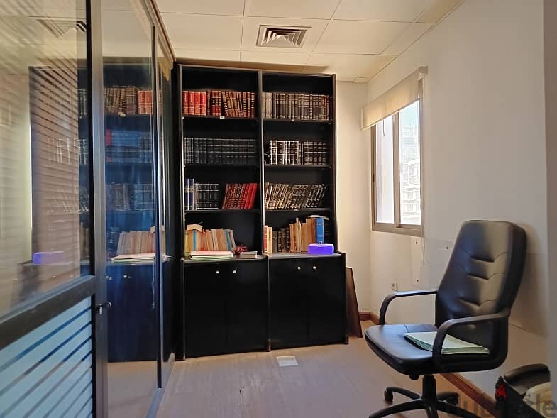 175 SQM Semi-Furnished Office for Rent in Saifi Village, Beirut 7