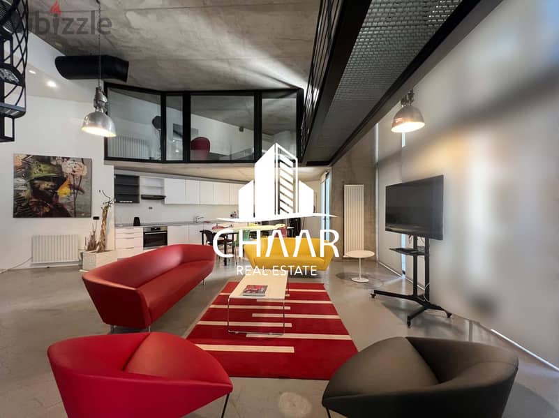 #R2143 - Furnished Loft for Rent in Achrafieh - Corniche El Naher 1