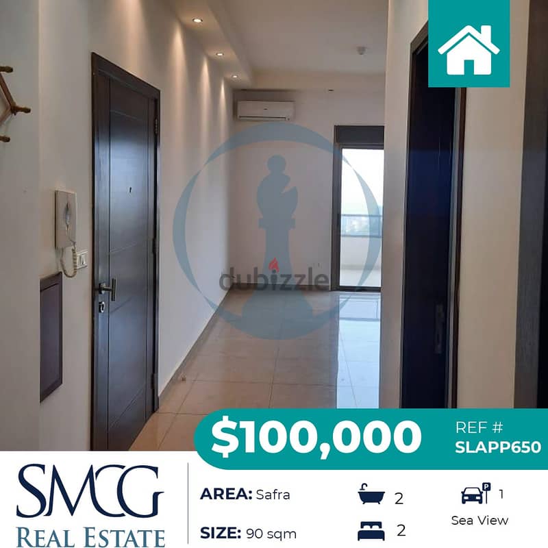 Apartment for sale in Safra with Sea View!!شقة للبيع في الصفرا مطلة عل 1