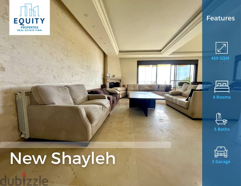 450 SQM Fully Furnished Apartment For Rent In New Shayleh #RK1049173 0