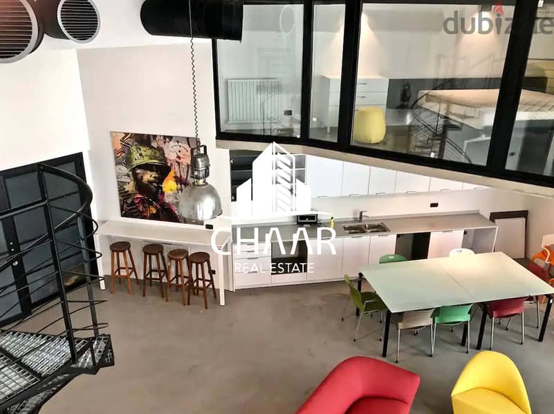 #R2144 - Modern Loft for Sale in Achrafieh - Corniche El Naher 3