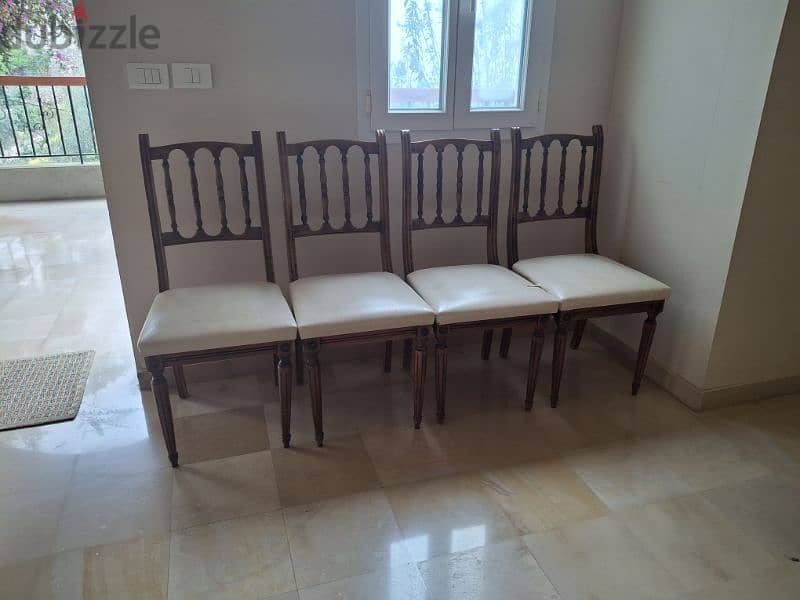 Dining table and chairs 1