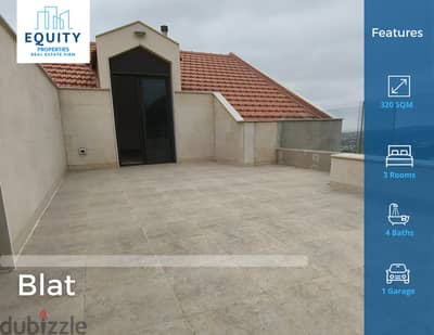 320 SQM Apartment For Sale In Blat/Jbeil #KR105180