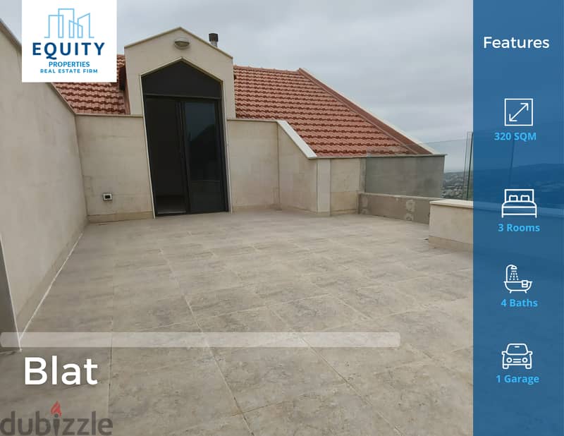 320 SQM Apartment For Sale In Blat/Jbeil #KR105180 0