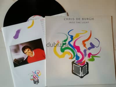 Chris De Burgh "into the light" vinyl