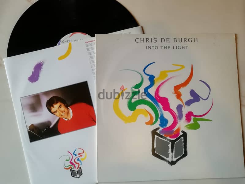 Chris De Burgh "into the light" vinyl 0