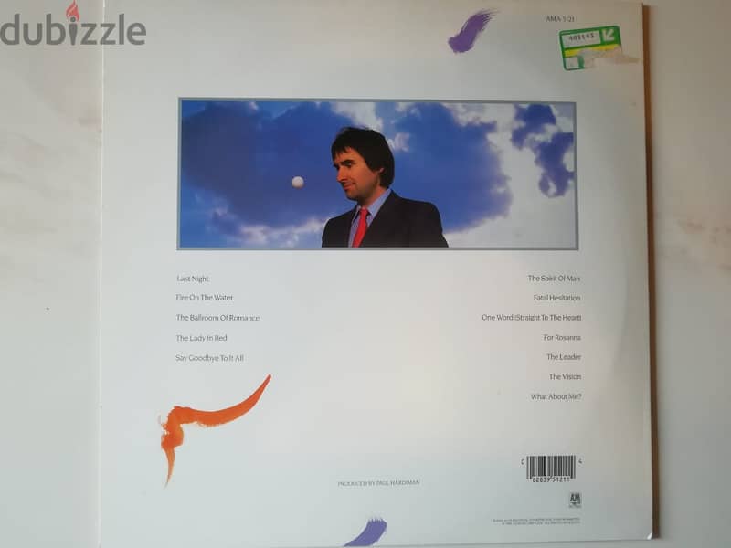 Chris De Burgh "into the light" vinyl 1