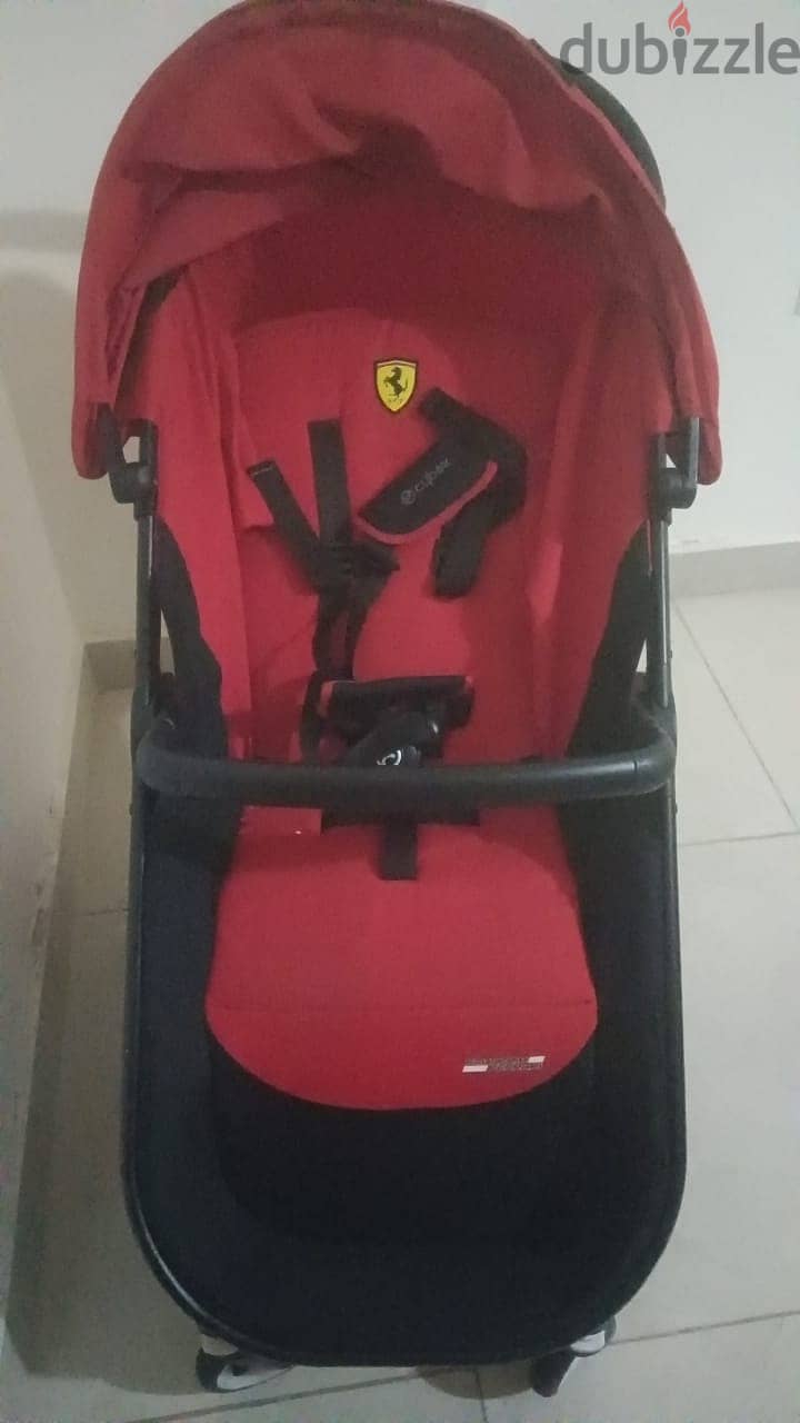 Orginal Ferrari baby stroller like new 0