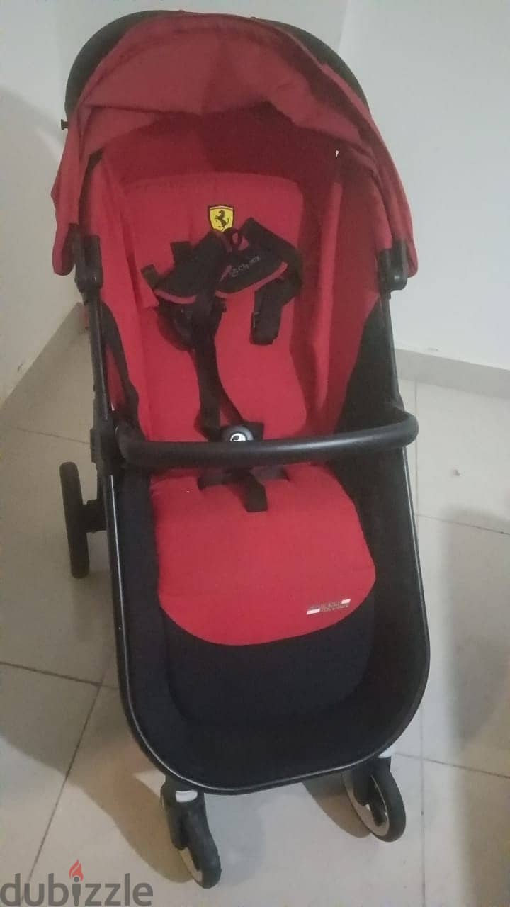 Orginal Ferrari baby stroller like new 1