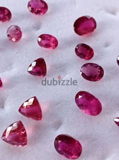 natural tourmaline rubellite 67.75 ct. 27 pieces 0