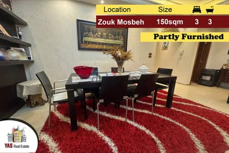 Zouk Mosbeh 150m2 | Partly Furnished | Mountain View | Catch | EL |