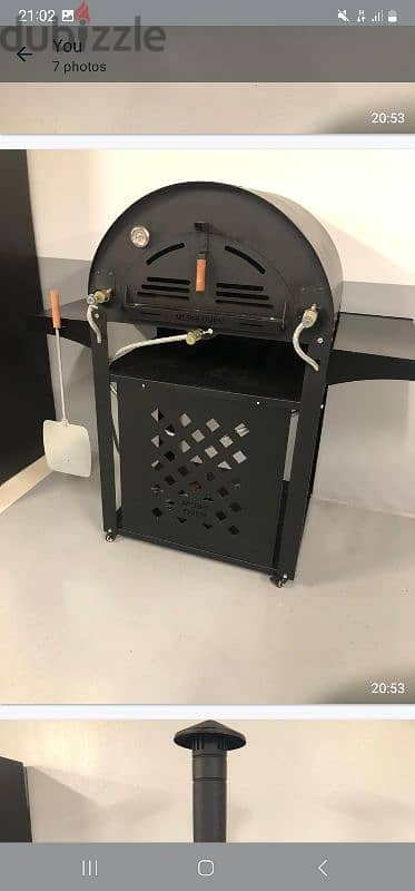 Almost Brand New Pizza Oven 1