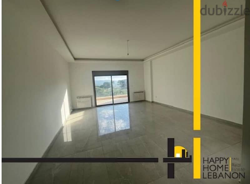 New Apartment with garden for sale in Baabdat 1