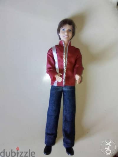 TROY- HIGH SCHOOL MUSICAL Singer Disney 2008 weared doll=18$