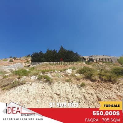 Land for sale in faqra عقار للبيع في فقرا