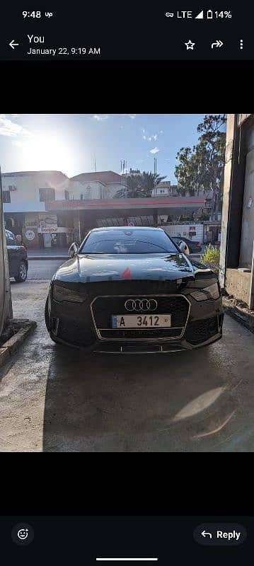 Audi RS7 C7 2017 2