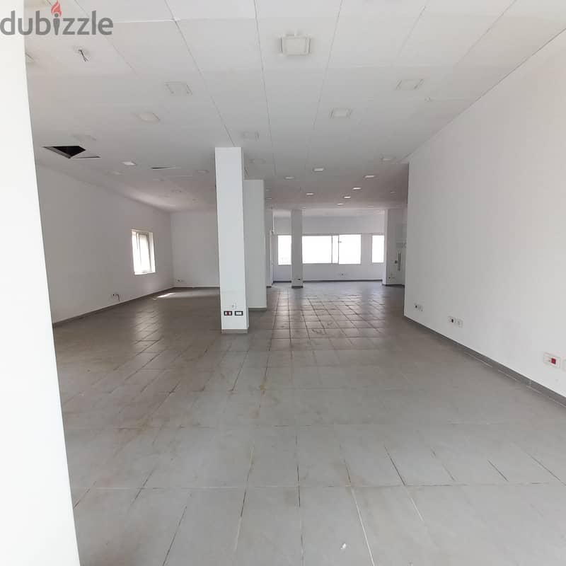 Big office in renovated building for rent in Jal el Dib 7