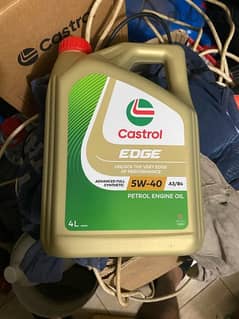 CASTROL EDGE 5w40 FULL SYNTHETIC OIL 0