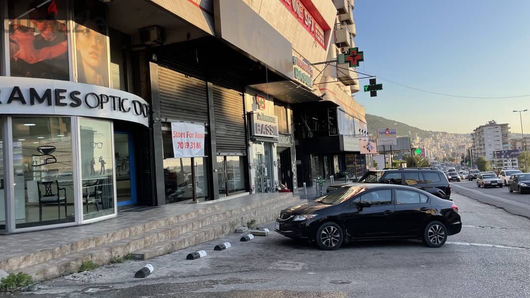 For Rent: Versatile Shop/Showroom on Jounieh Highway 8