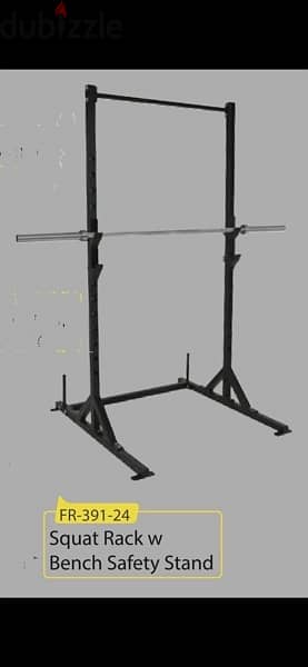 Squat rack with bench safety stand NEW for 220$ 0