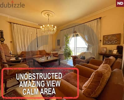 unobstructed amazing view-calm area-Baabda/بعبدا REF#ND113854