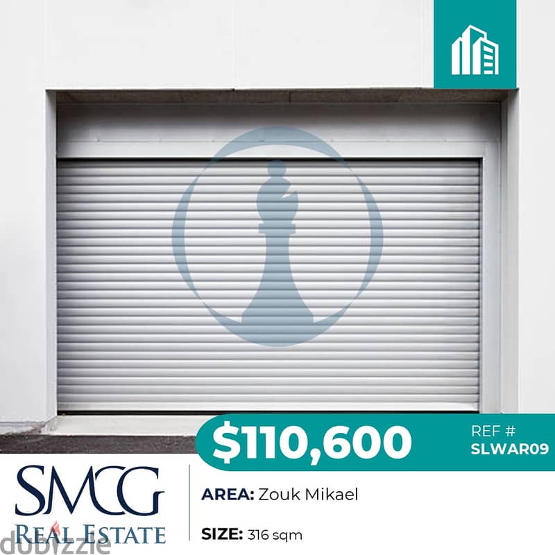 Warehouse for sale in Zouk Mikael !!مستودع للبيع في زوق مكايل 0