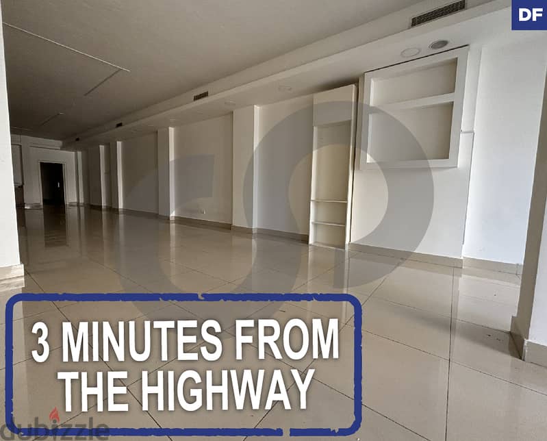 3 MINUTES FROM THE HIGHWAY-NACCACHE/نقاش REF#DF113856 0