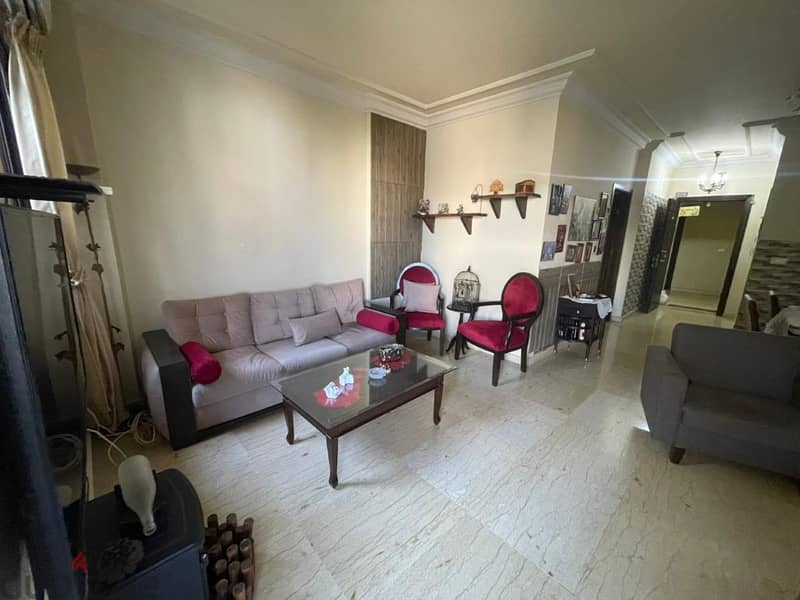 120 Sqm | Fully Furnished & Decorated Apartment For Sale In Bauchrieh 3