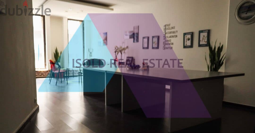 A Furnished & Decorated  200 m2 Office for rent in Kaslik 1