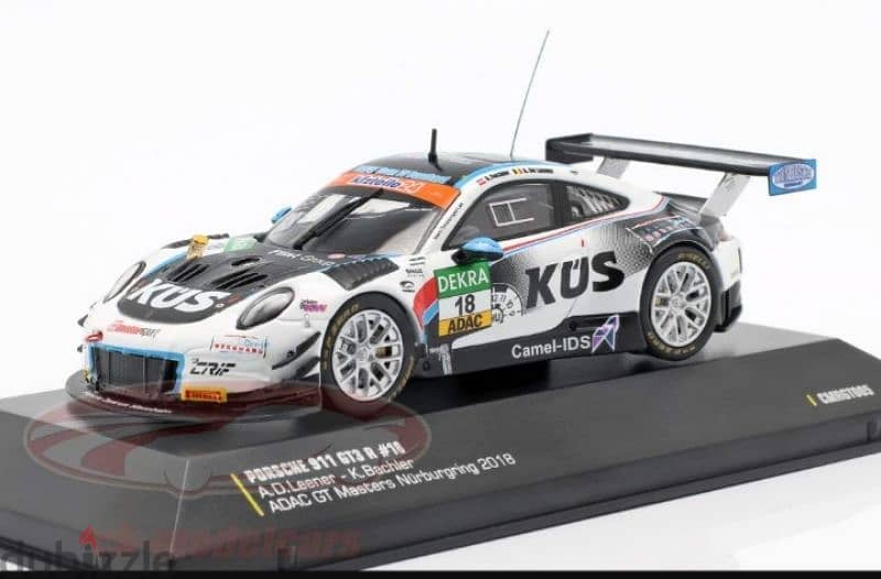 Porsche GT3 R (Nurburgring 2018) diecast car model 1;43. 1