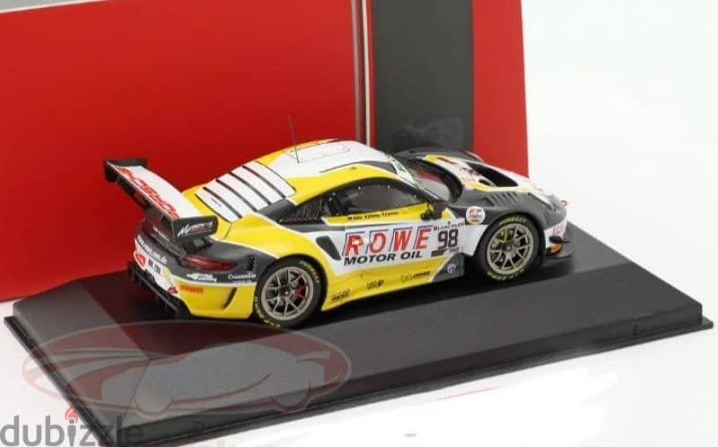 Porsche GT3 R (24h Spa 2019) diecast car model 1;43. 4