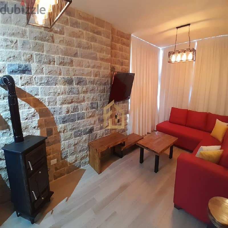 Chalet for sale in Faraya furnished AC21 شاليه مفروش للبيع بفاريا 1