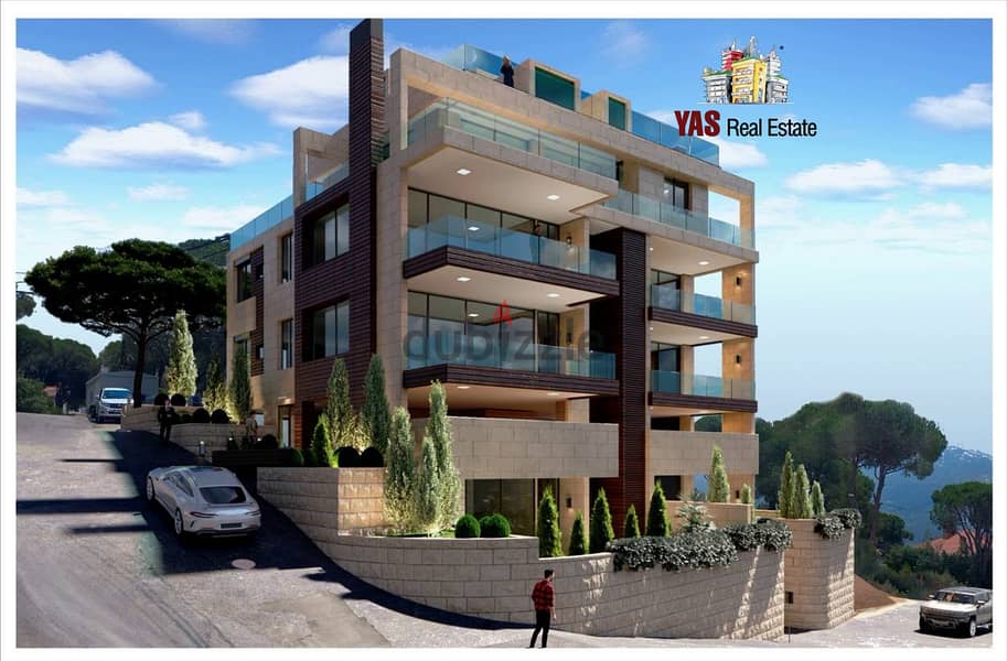 Ouyoun Broumana 135m2 up to 173m2 | Under construction | Calm Area|AMK 2