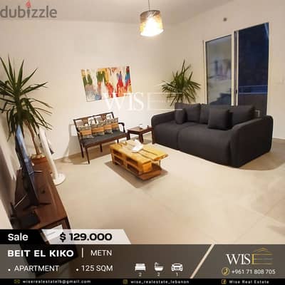 125 SQM Apartment for SALE in Beit El Kiko!