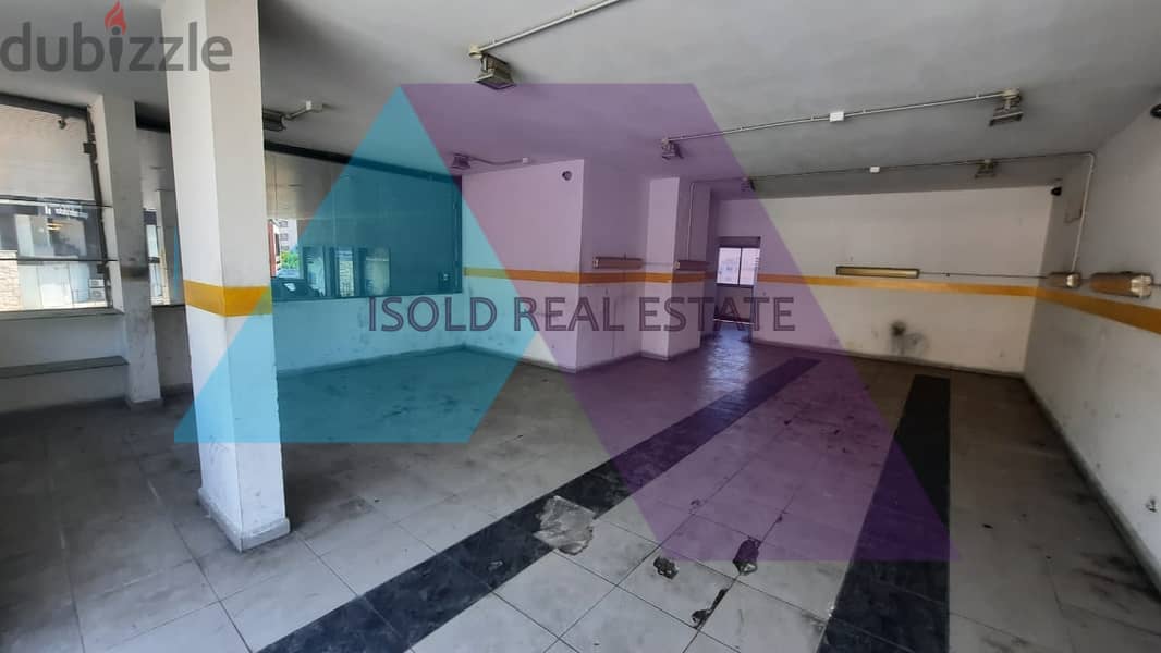 A 105 m2 store for rent in Jounieh/Highway ,Prime location 1