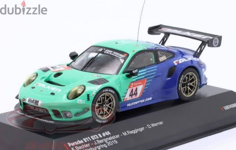 Porsche GT3 R (24h Nurburgring 2019) diecast car model 1;43 1