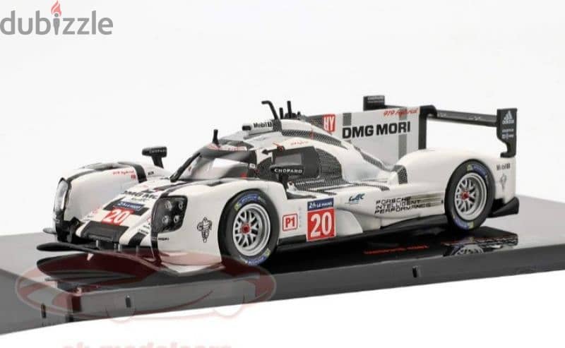 Porsche 919 Hybrid (24h Le Mans 2014) diecast car model 1;43. 1