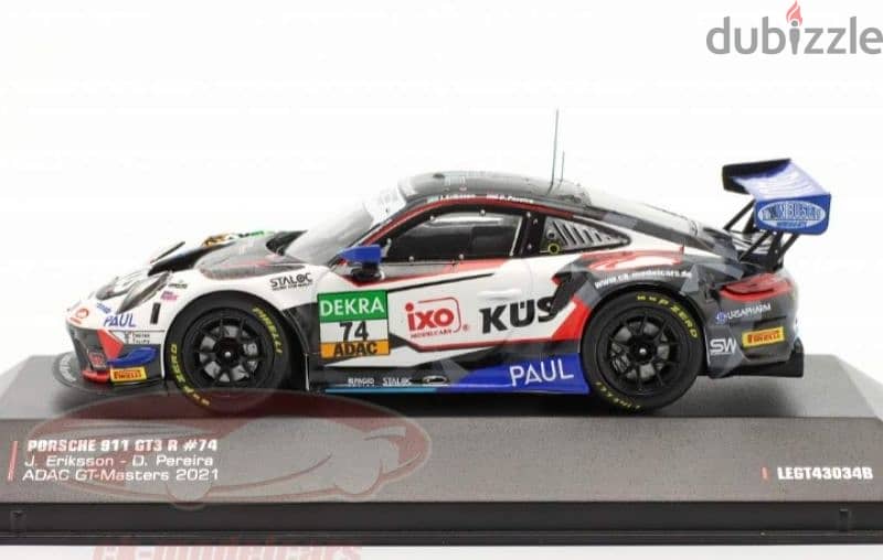 Porsche GT3 R (GT Masters 2021) diecast car model 1;43 2