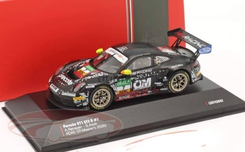 Porsche GT3 R (GT Masters 2020) diecast car model 1;43. 0