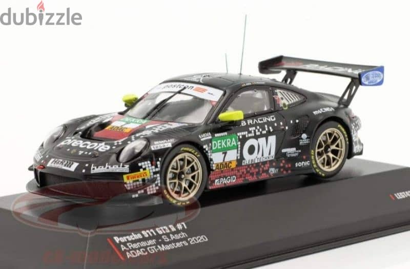 Porsche GT3 R (GT Masters 2020) diecast car model 1;43. 1