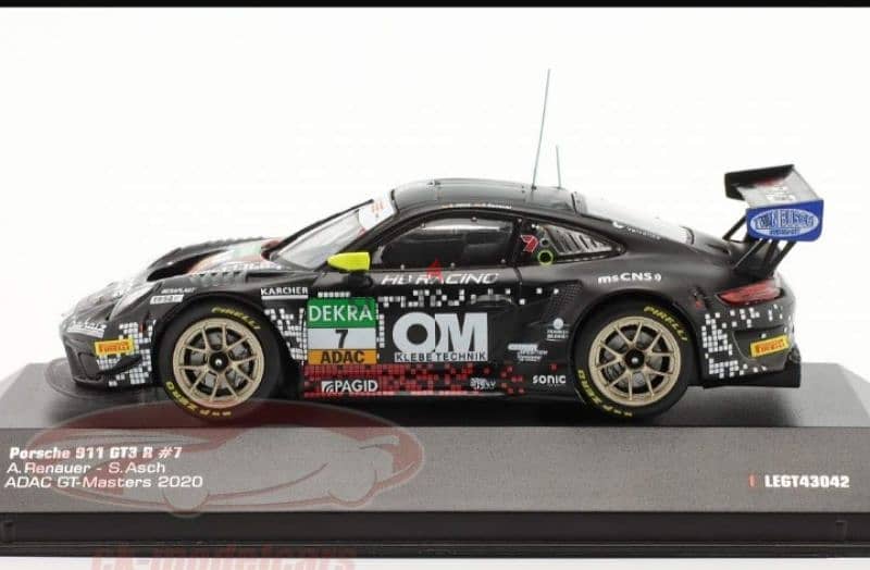 Porsche GT3 R (GT Masters 2020) diecast car model 1;43. 2