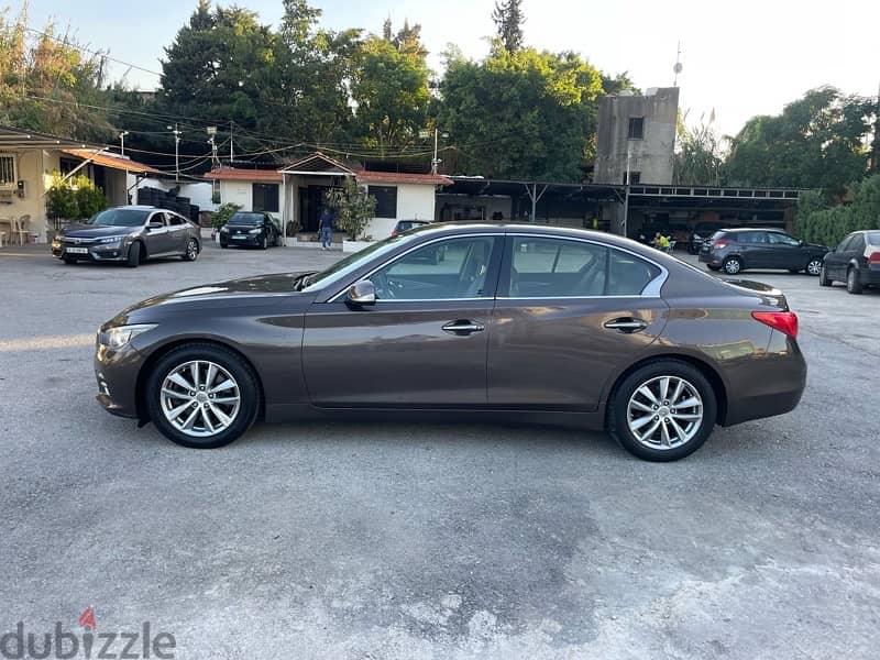 Infiniti Q 50 2.0 turbo model 2015 from rymco Lebanon !!! 1