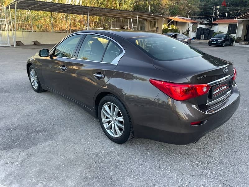 Infiniti Q 50 2.0 turbo model 2015 from rymco Lebanon !!! 4