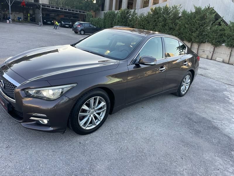 Infiniti Q 50 2.0 turbo model 2015 from rymco Lebanon !!! 14