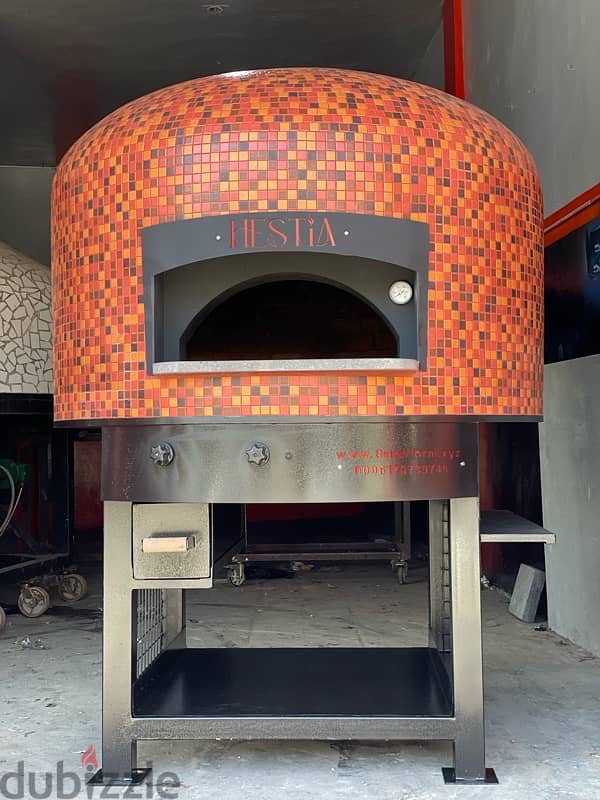 افران بيتزا حطب وغاز Pizza Oven Wood and Gas 9